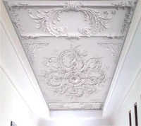 beibehang custom wallpaper 3d embossed european pattern plaster line carved tv background wall paper living room ceiling mural
