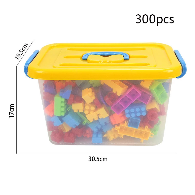 Детские игрушки DIY строительные блоки кирпичи с большим числом частиц детские