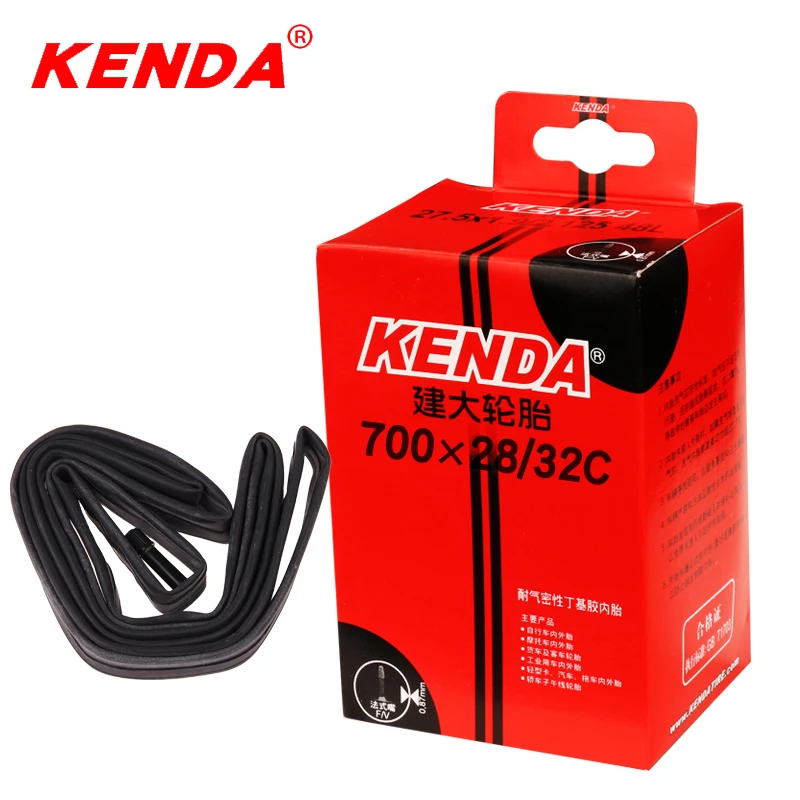 Внутренняя труба для велосипеда KENDA 700C camera 700 * 28C 32C Schrader Presta внутренняя камеры