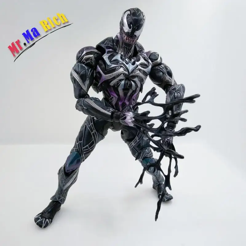 26 см Человек-паук Venom фигурку ПВХ аниме Мститель фигурка игрушка кукла модель