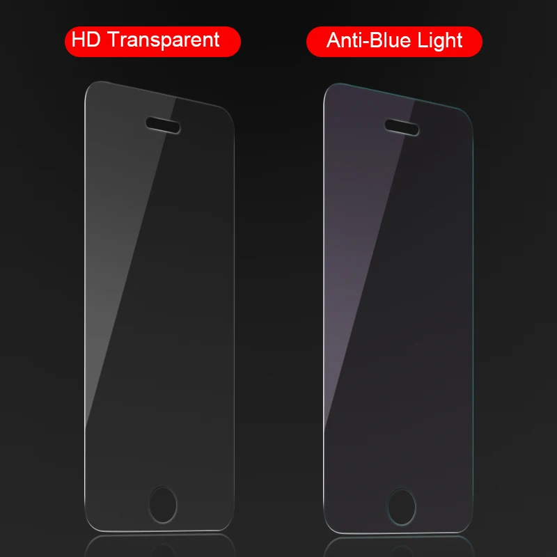 Закаленное стекло GULLIN для iPhone 5S 5 SE 5C защита экрана HD 9H от синего света защитная