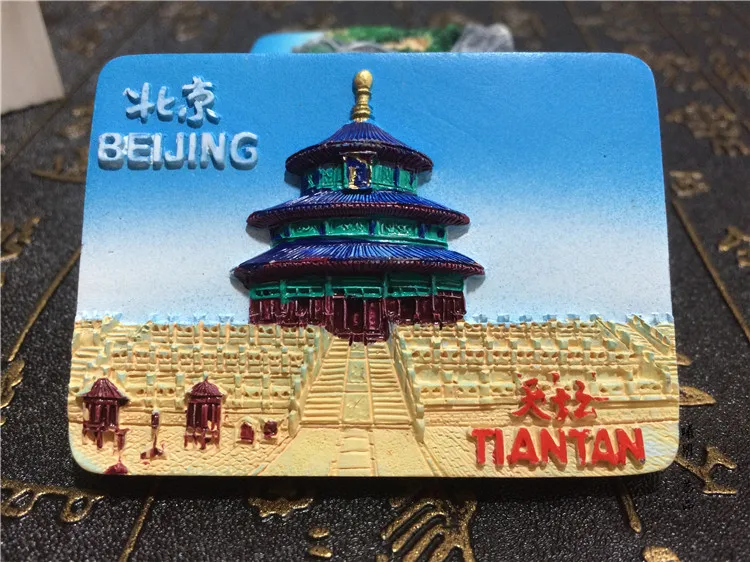 12 шт./компл. китайская стена/Тяньаньмэнь Трибуна/тиантан/панда магнит на