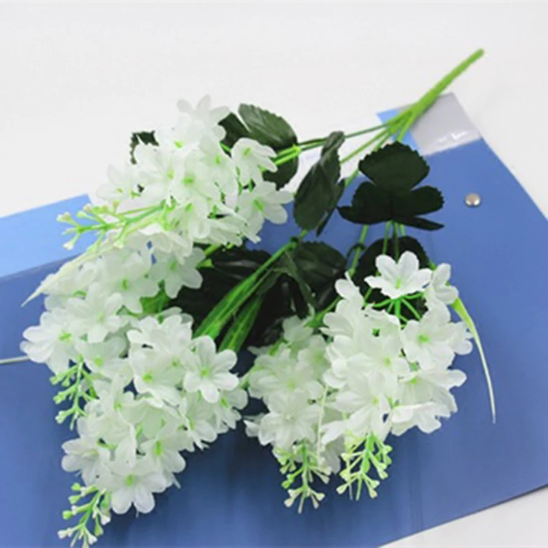 Hyacinth фиолетовые искусственные цветы Свадебный декор для дня рождения свадебное