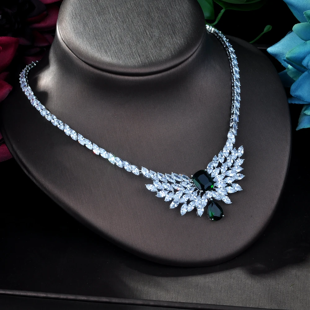 Роскошные нигерийские Свадебные Ювелирные наборы HIBRIDE из Дубая для женщин
