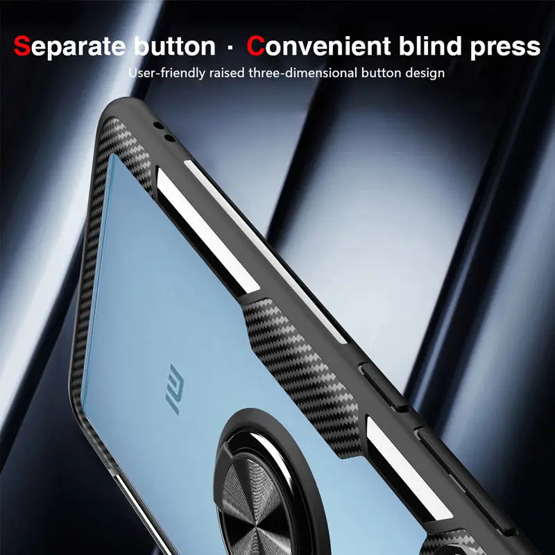Для huawei mate 20x чехол Huawey P20pro чехол жесткий мягкий прозрачный чехол mate 20 10 P20 Pro P 20 lite чехол с магнитным кольцом и подставкой