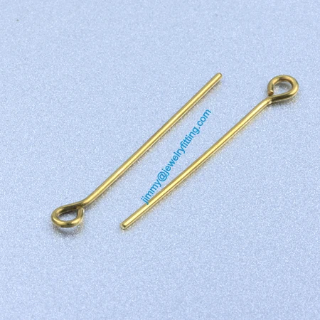2013 ювелирные изделия делая результаты сырые латунные шпильки для глаз шарф 0 8*30