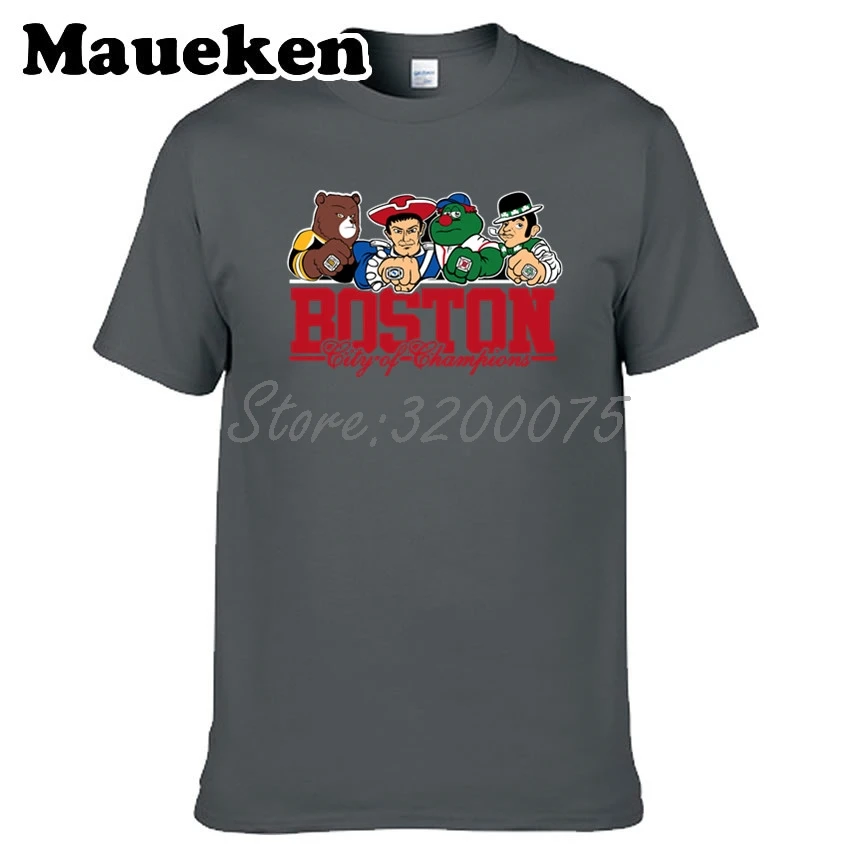 31 Для мужчин Boston City For New England Celtics Bruins Красная футболка Sox одежда футболка мужская комикс мультфильм W0301001 - Цвет: 31