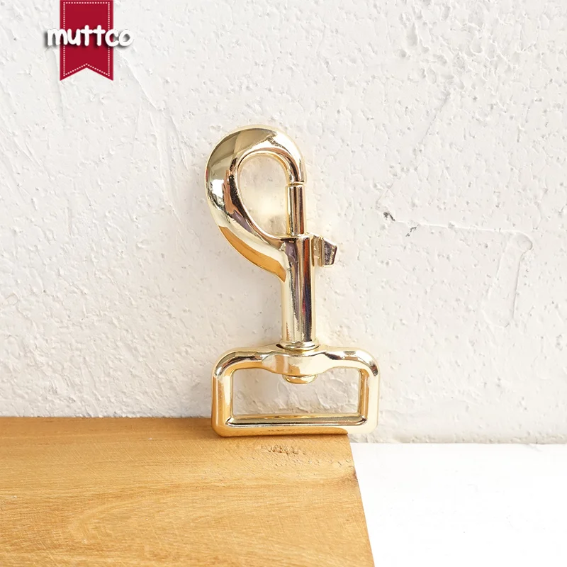 DIY поводок для собак розничная продажа экологичный Золотой металлический брелок