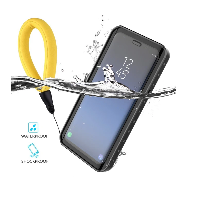 Для Samsung S8 s9 + Чехол IP68 Водонепроницаемый чехол для Galaxy S9 Coque Note8 9Funda Грязь/пыль/Снег
