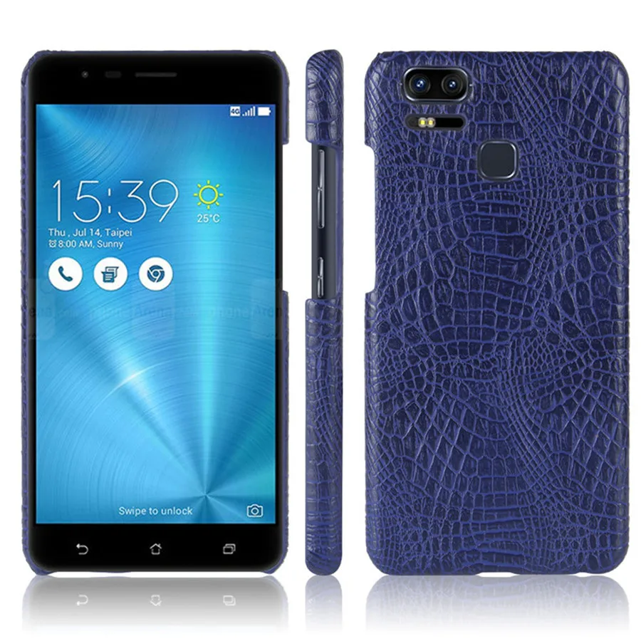 Чехол Zenfone 3 Zoom ZE553KL роскошный чехол с принтом крокодиловой кожи для ASUS ZenFone в стиле
