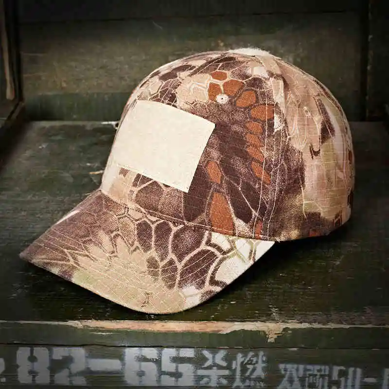 Камуфляжная тактическая шляпа Дезерт Лоскутная армейская Военная охотничья