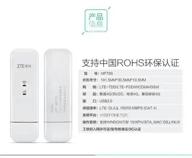 5 шт. Wi Fi модем ZTE MF79 150 Мбит/с|usb wlan|wlan usbwifi wifi |