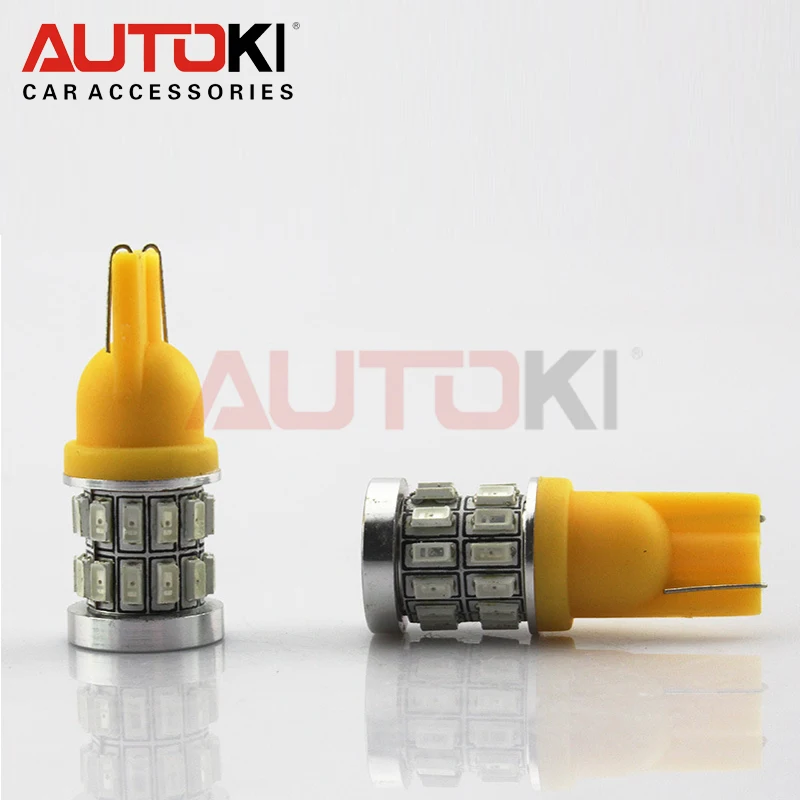 

Бесплатная доставка 4X T10 3014 SMD 30LED Canbus без ошибок белый янтарь желтый лампа для автомобиля DC10-30V