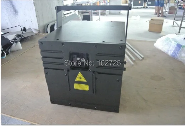 Бесплатная доставка OEM случай 3 Вт RGB Анимация лазерное шоу системы|laser show system|rgb