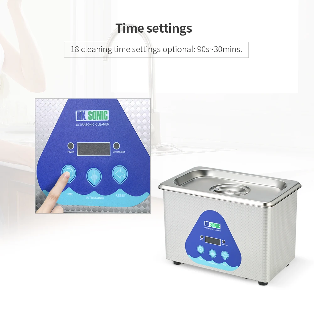 0 8Л Ультразвуковой очиститель из нержавеющей стали цифровой бак ювелирные