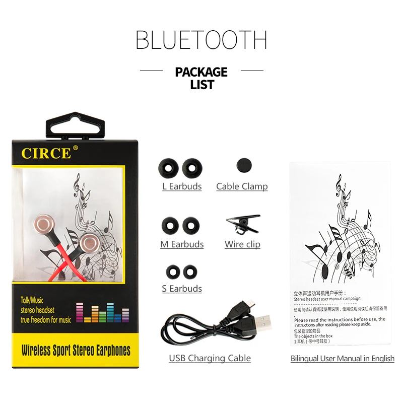 S6 Bluetooth гарнитура Металлические Магнитная Беспроводной стерео наушники с