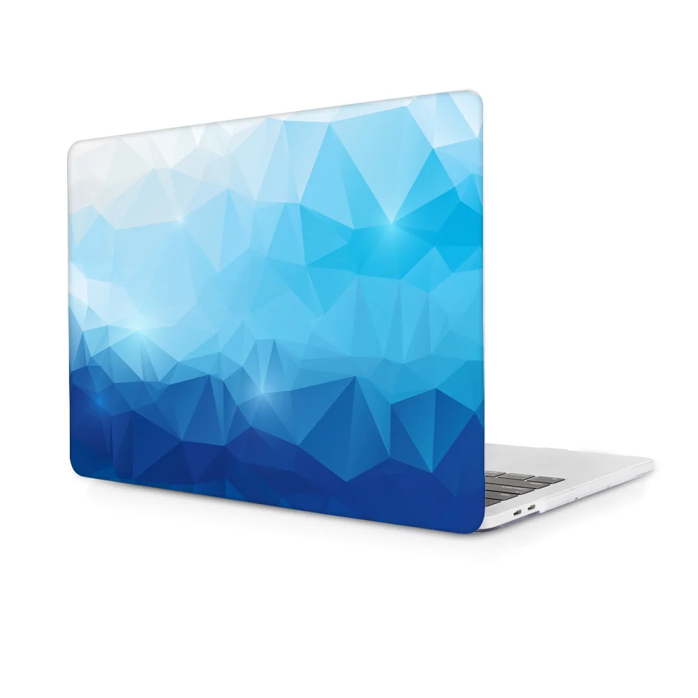 A050 Чехол Redlai для Macbook Air Pro retina 13 1" с геометрическим принтом пластиковый жесткий чехол для Mac book New retina 12 Pro 13 15 Touch bar - Цвет: A050