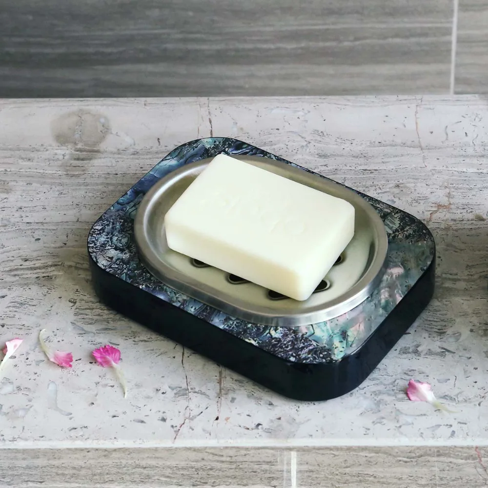 Держатель для мыла Tooarts с полосками в виде морских ракушек/полосками из рога