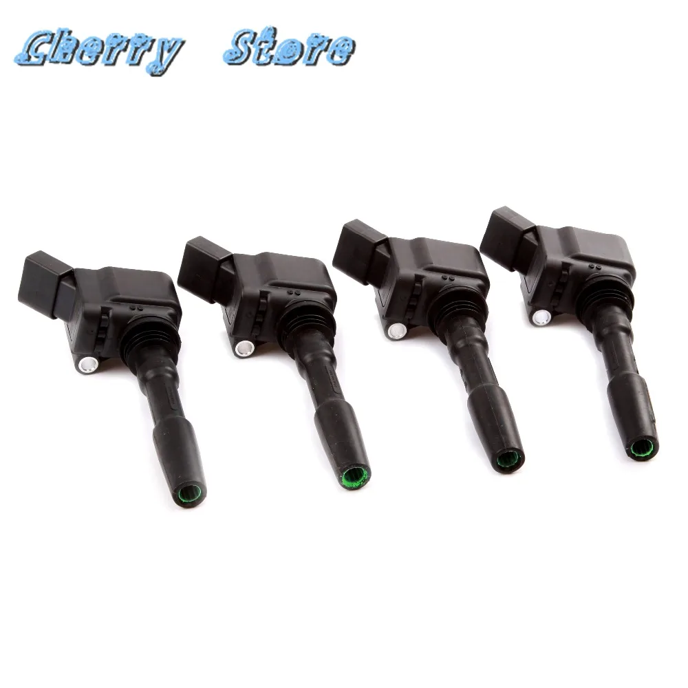 06H 905 110 H катушки зажигания для Audi A1 A3 S3 Q3 TTS Coupe VW Golf Passat Tiguan Scirocco Sharan 1 8/2 0 TFSI 06J905110G