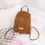 Коричневый Women's PU Leather Satchel Shoulder Backpack School Rucksack Bags Travel Lot - Цвет: Коричневый