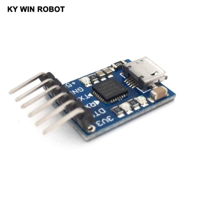 CJMCU CP2102 MICRO USB к UART TTL модуль 6 контактный последовательный преобразователь STC