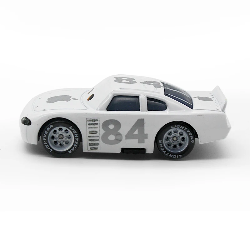 Disney тачки машинки 2 шт./лот № 84 Apple mack truck& Racer литья под давлением металлического сплава модельные Фигурки игрушки подарок для детей