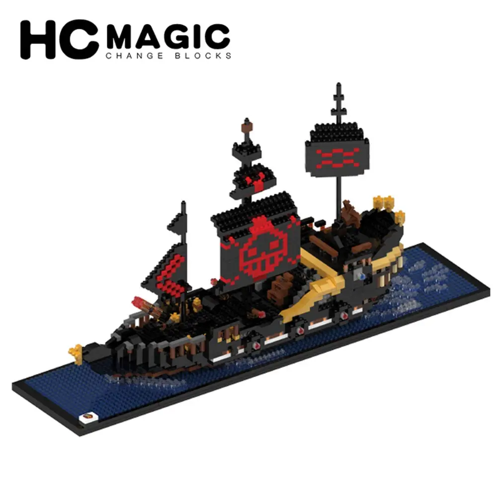 Детский конструктор HC MAGIC модель со стразами и черным жемчугом 9033 | Игрушки хобби