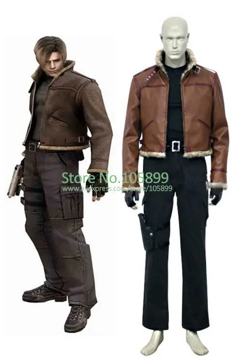 Resident Evil 4 Gmae Леон Скотт Кеннеди Косплэй костюм|cosplay costume|resident evil 4costume costume |