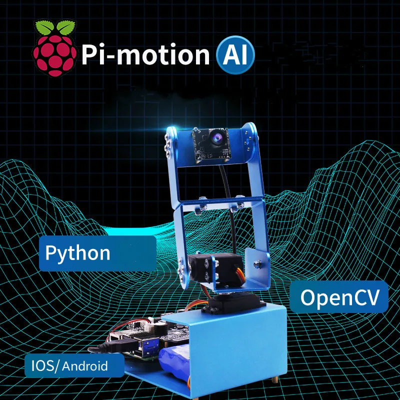 Смарт робот Cdragon Raspberry Pi с двумя режимами работы|Фитнес-трекеры| |