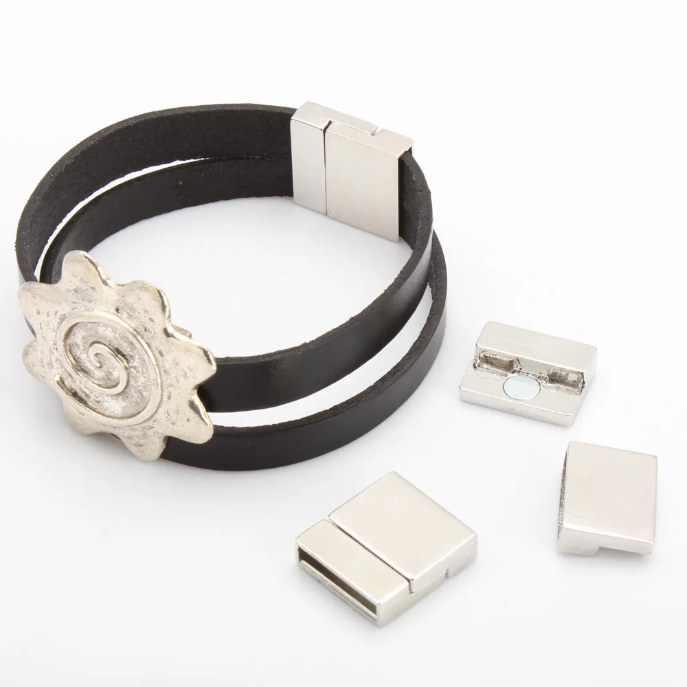 OlingArt внутренний диаметр 18*4 мм 3 шт./лот магнитные кожаные застежки двусторонние