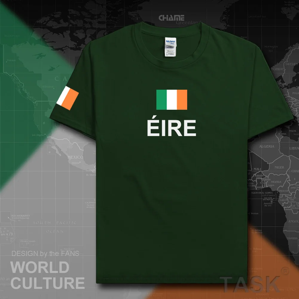 Eire Ireland мужские футболки мода 2017 трикотажные изделия национальная команда