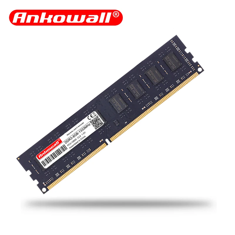 Ankowall DDR3 8 ГБ 4 1600/1333 МГц память для настольного ПК DDR 3 материнская плата ram