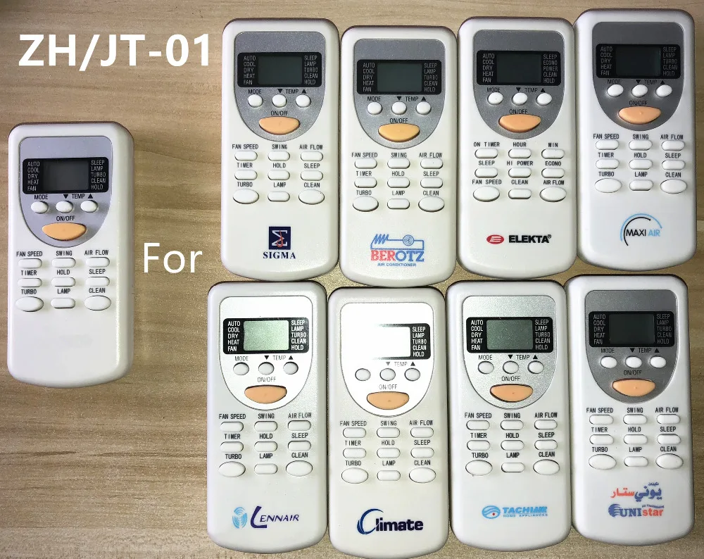 Пульт дистанционного управления ZH/JT 01 для Vaillant FUJIAIRE CHIGO SIGMA BEROTZ ELEKTA MAXI AIR LENNAIR LIMATE