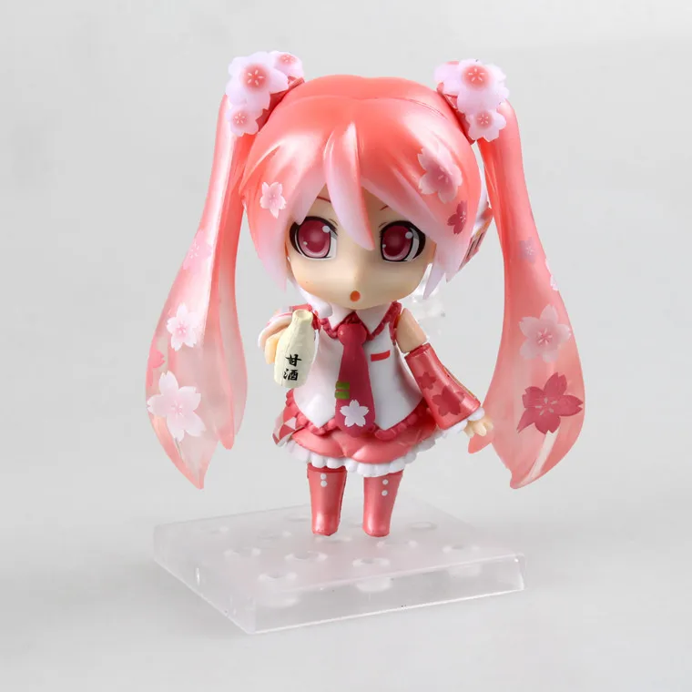 Симпатичные Nendoroid Аниме Хацунэ Мику Сакура Мику 500#10 см ПВХ фигурка Коллекционная модель игрушки куклы KT657