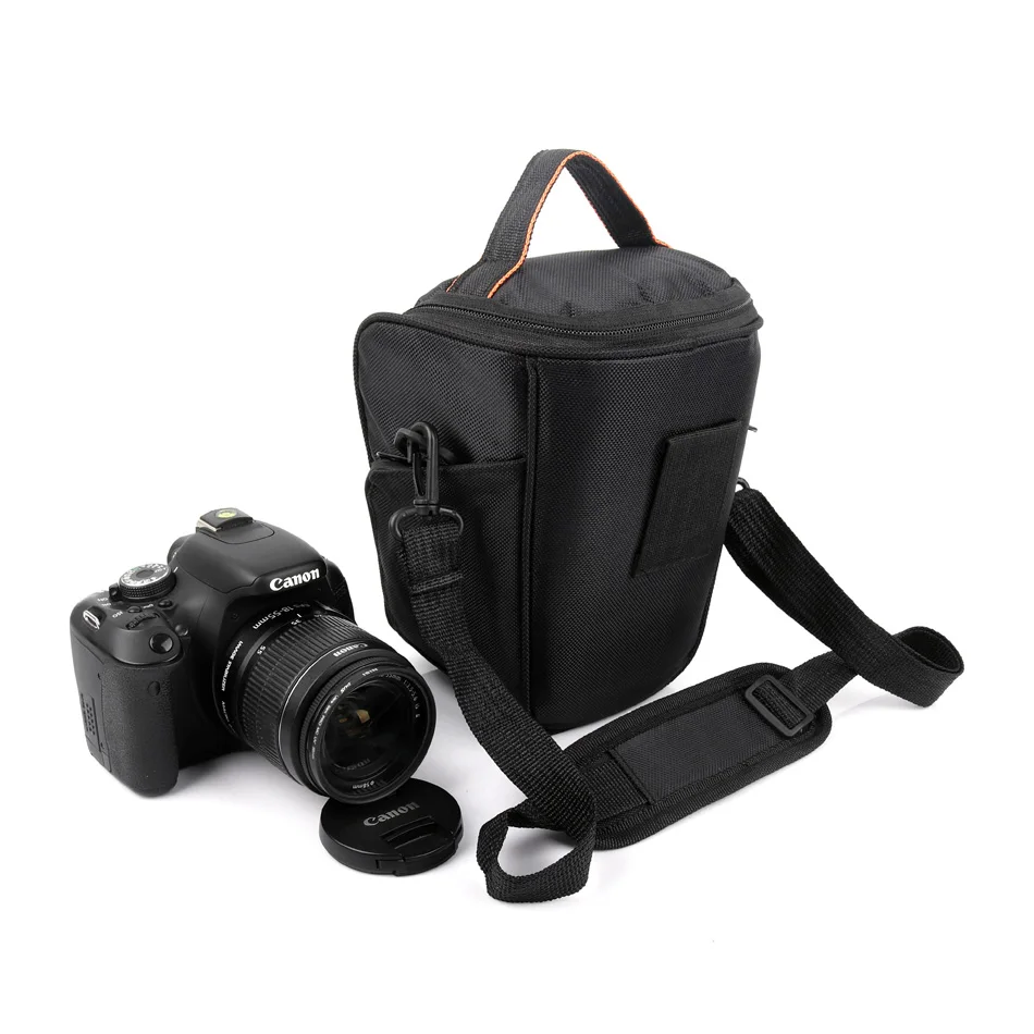 Модный чехол на плечо для камеры Canon EOS 200D 7D 77D 80D 800D 1200D 1100D 1300D 6D 70D 760D 750D 700D 600D 100D 550D