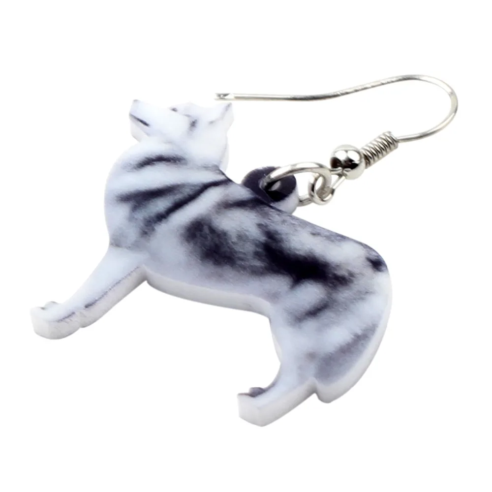 Оригинальный акриловый Сибирский стиль WEVENI милая Длинная подвеска Модная