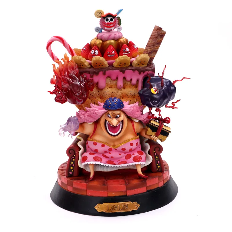 One Piece Big Mom GK Charlotte Linlin 23 см версия ПВХ фигурка модель куклы игрушки | Игрушки и