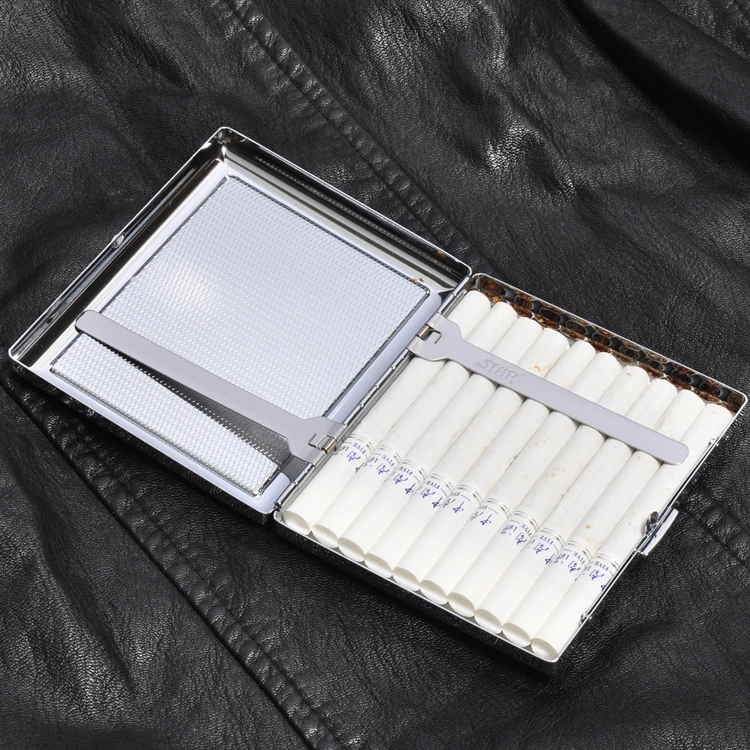 Super Slim Personalized Cigarette Box To Send Boyfriend Gift Case | Дом и сад