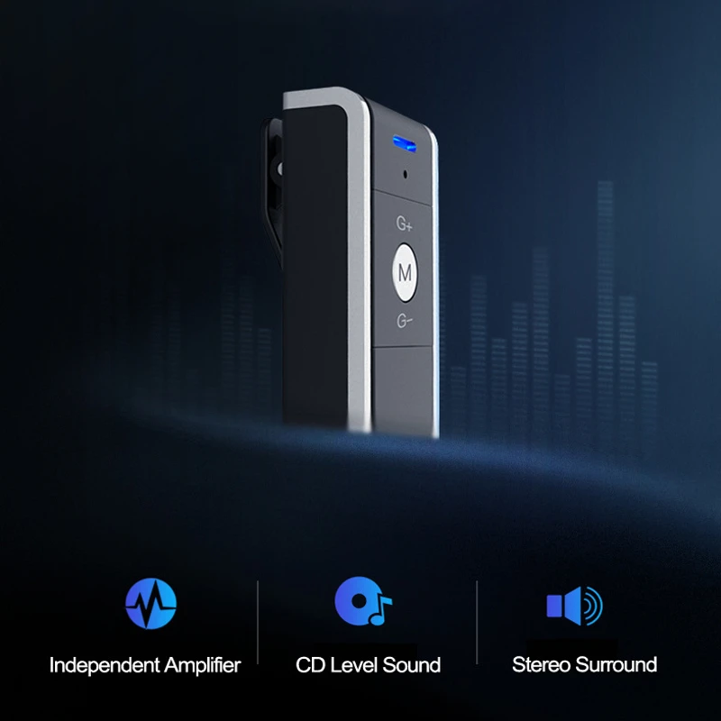 Bluetooth ресивер CALETOP BT10 4 2 стерео аудио 3 5 мм разъем громкой связи с микрофоном