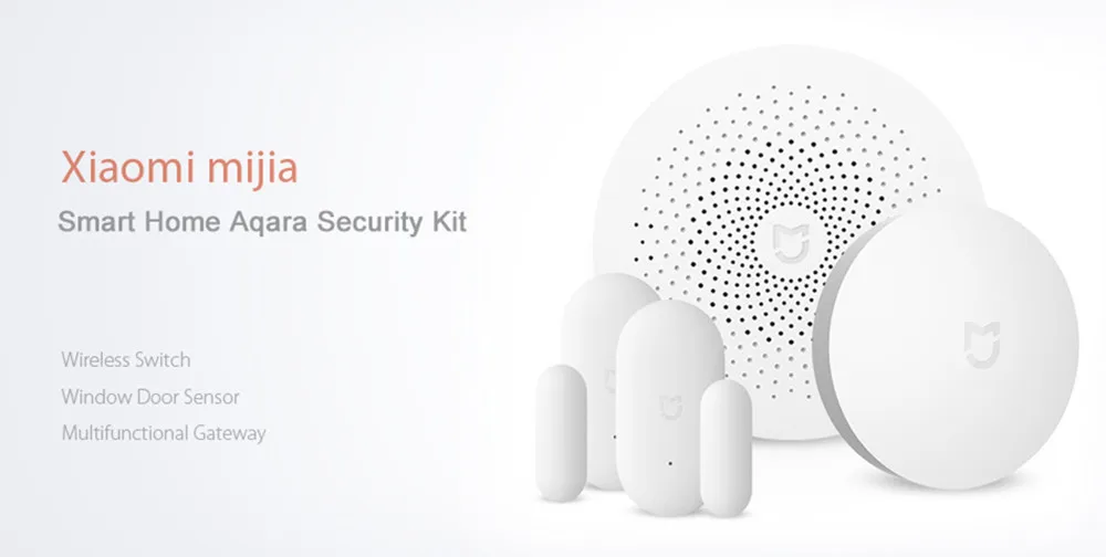 Оригинальный Xiaomi 3 в 1 mijia умный дом Aqara набор безопасности Универсальный шлюз