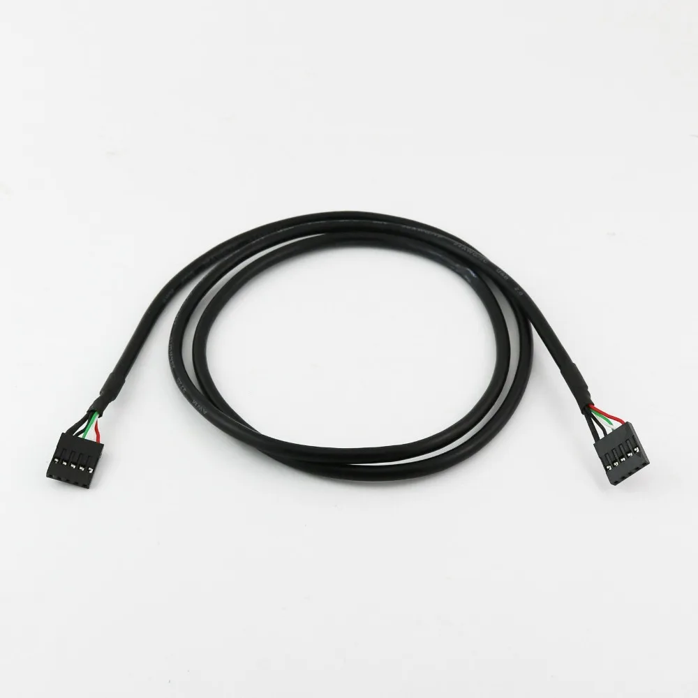 10 шт. внутренняя 5 контактная USB материнская плата IDC удлинитель Мама мама кабель 3