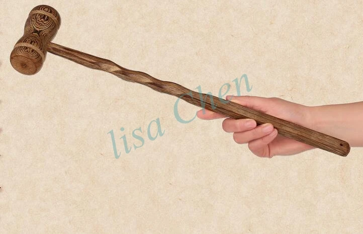 Китайский многофункциональный деревянный молоток для йоги массажная палочка