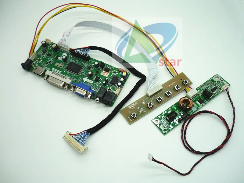 HDMI + DVI VGA аудио набор для платы ЖК контроллер 27 &quotM270HGE L20 M270HGE L23 M270HTN01.1 1920*1080 lcd плата