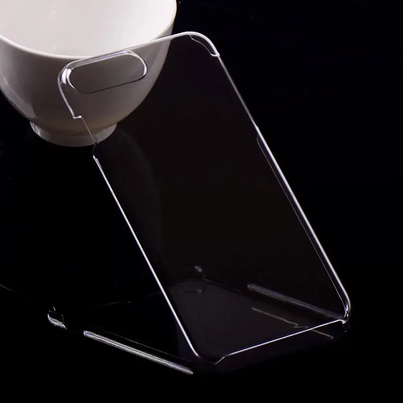 Ультратонкий жесткий пластиковый чехол для iPhone 8 Plus прозрачный Кристальный