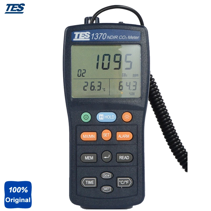 TES-1370 не требующий технического обслуживания двойная длина волны NDIR инфракрасный
