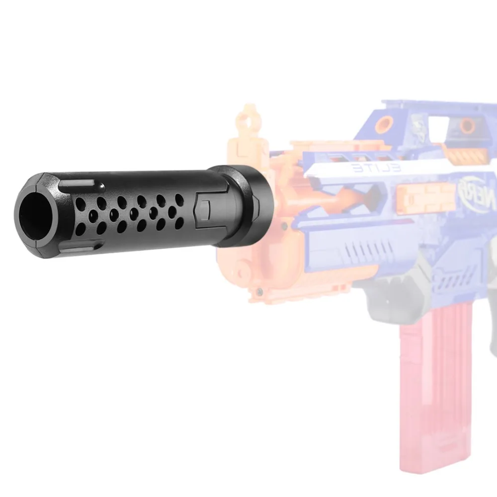 Модифицированная передняя трубка для Nerf матовая черная модификация пистолета