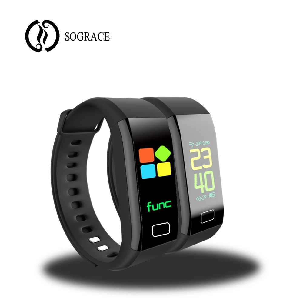 Умный Браслет фитнес-трекер пульсометр спортивный Smartband Pedometro Bluetooth цветной экран