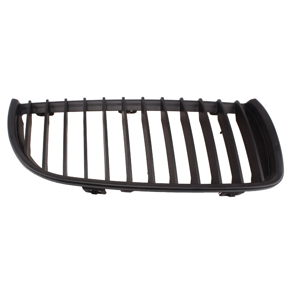 2Pcs Car Front Left Right Center Kidney Grille Grill Gloss Black for BMW E90 3Series Sedan 2005-2008 Grilles | Автомобили и