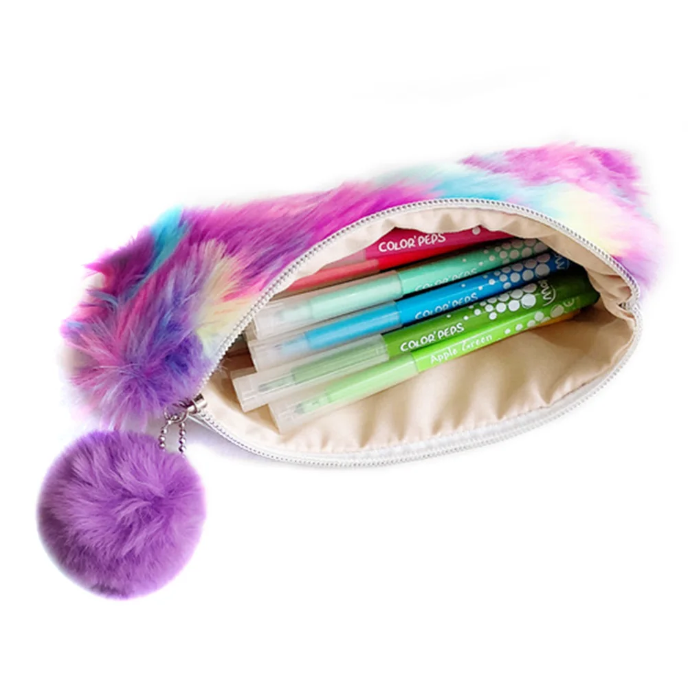 Органайзер на молнии Пенал школьный принадлежности разноцветные путешествия