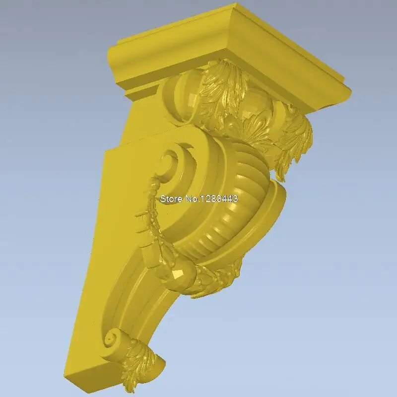 Высокое качество новая 3D модель для ЧПУ мебель украшение резная фигура